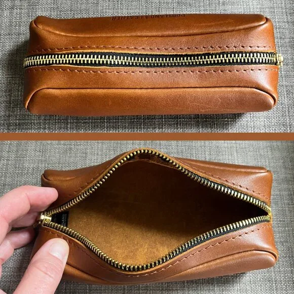 Portland Leather HONEY​ ballpark & pom tassel - Picture 3 of 4